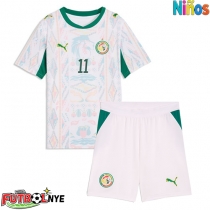 Camiseta Senegal Nicolas Jackson #11 Primera Equipación para niños Mundial 2026 manga corta (+ pantalones cortos)